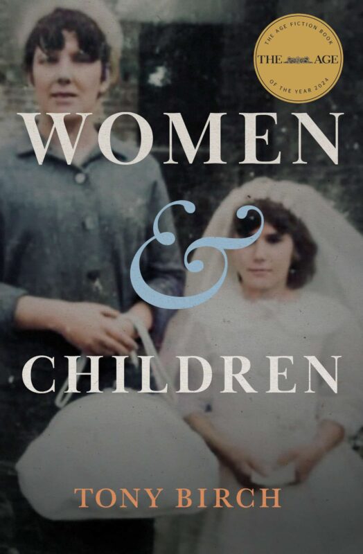 Book cover featuring Women & Children by Tony Birch