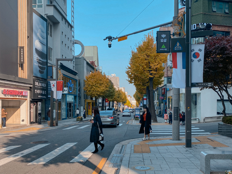 Garosu-gil in Gangnam