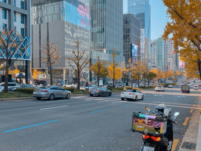 Dosan-daero in Gangnam